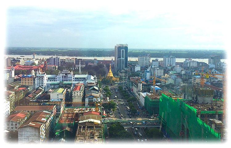 ヤンゴン風景